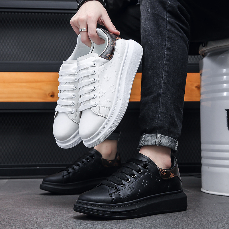 2022新款情侣麦昆小白鞋男厚底增高男鞋子运动休闲板鞋男直播高货
