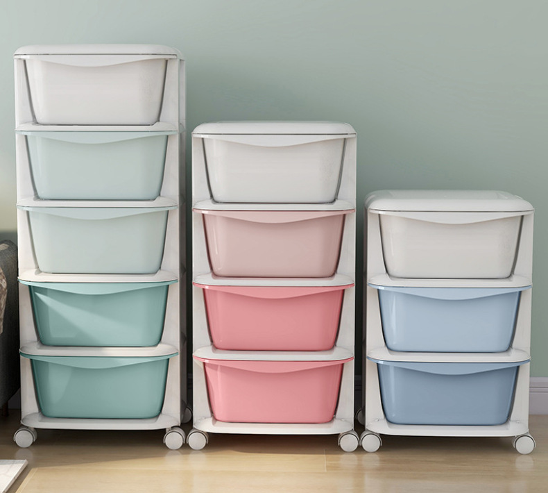 Plastic Drawer Multi-Layer Storage Cabinet