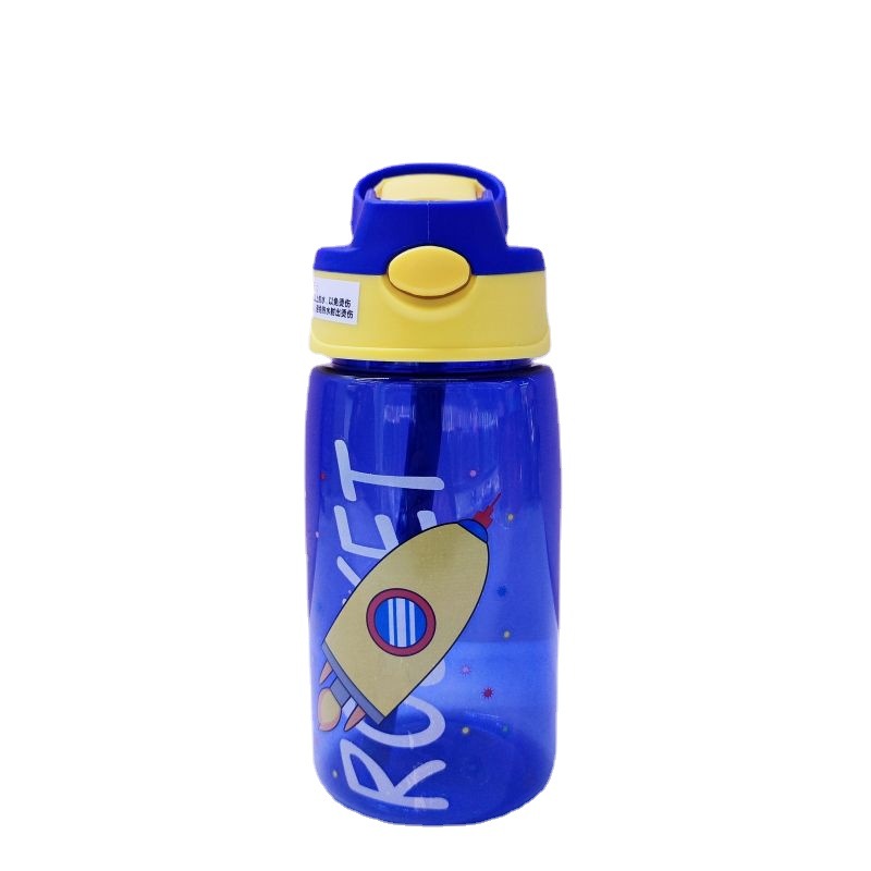 New Cup Cartoon Drinking Cup Children's Large Capacity Sippy Cup Student Gifts Cup with Straw Wholesale