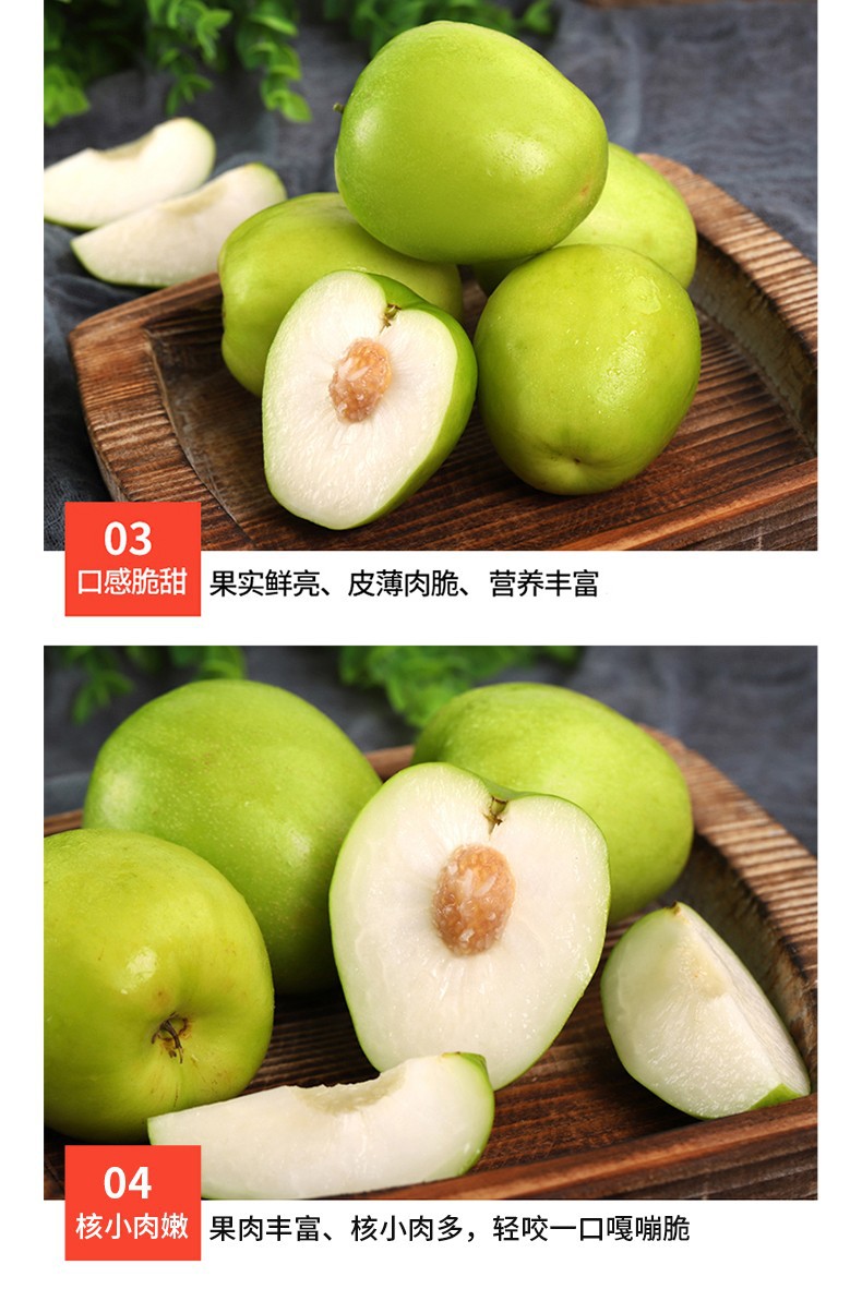 云南现货牛奶枣大青枣贵妃枣新鲜香酥脆枣甜枣子新鲜水果当季水果