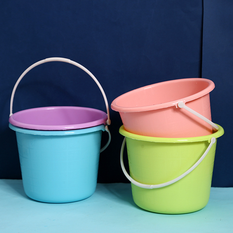 家用小水桶手提塑料小桶沙滩桶洗衣桶学生宿舍桶活动礼品厂家批发