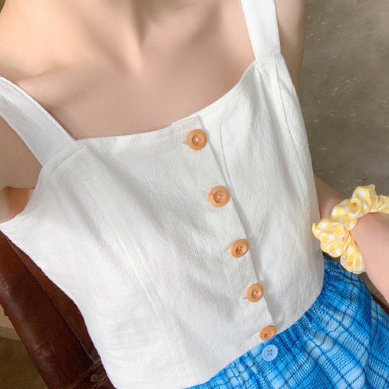 学生小吊带图片