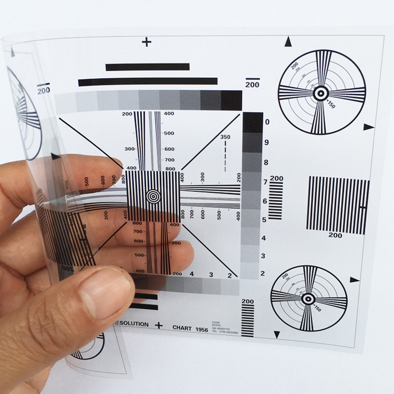 chart图解析清晰片 镜头调焦测试卡监控摄像机测试图原版高清正品