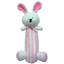现货 韩国同步 熊兔手圈 手棒摇铃 组合 毛绒婴儿 手摇铃玩具礼品