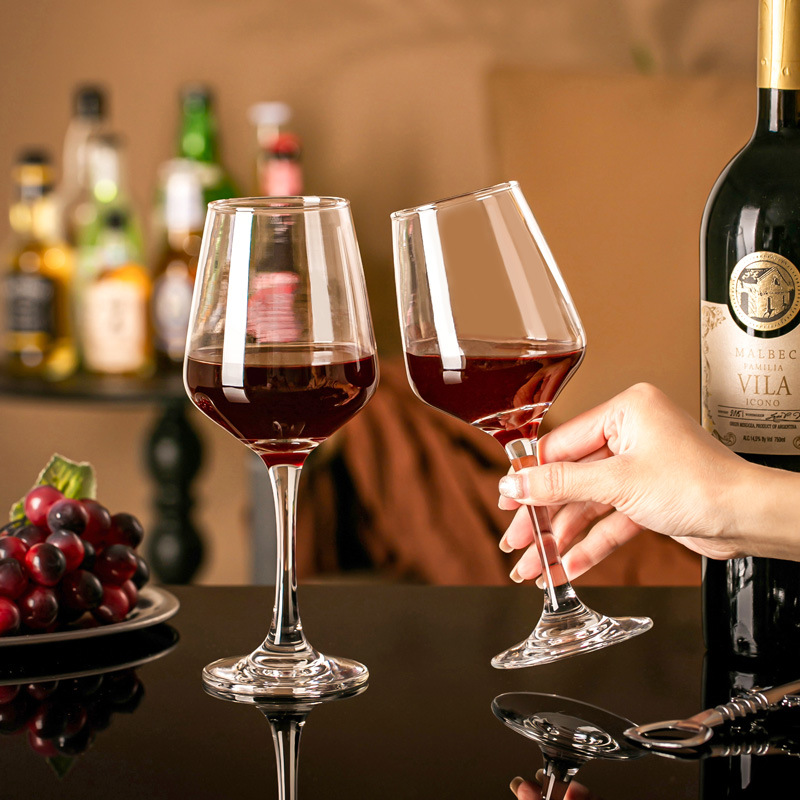 多用途水晶玻璃红酒杯高级感欧式高脚玻璃杯加厚葡萄酒杯厂家直销