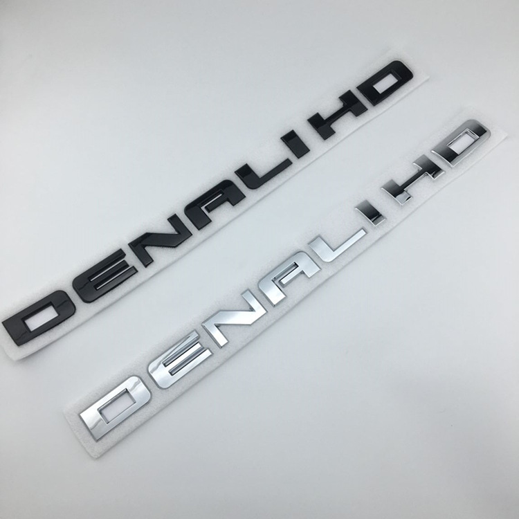 适用于gmc denali hd改装车标 雪佛兰 gm皮卡贴标 abs改装车标