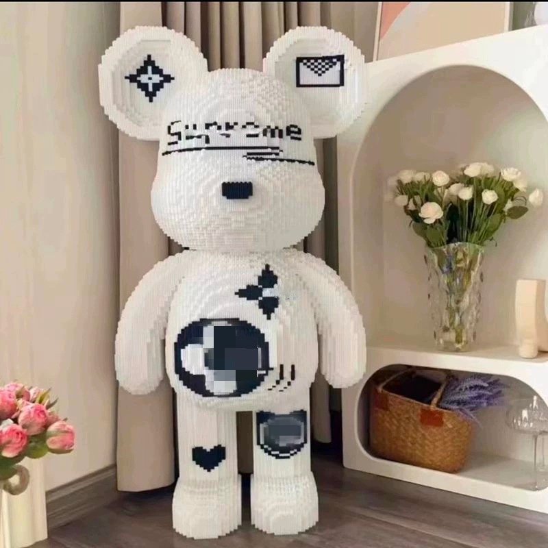 暴力熊积木超大2024新款成人版10000粒以上高难度巨大型摆件客厅