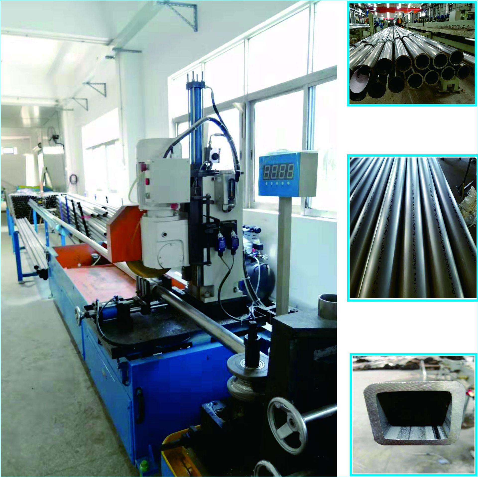 不锈钢焊管机 不锈钢制管机 卷管机 拉管机 金属焊管机