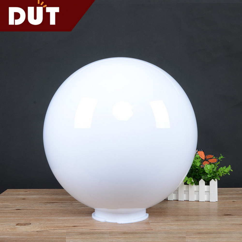 400mm中山产地货源 圆球灯罩 透明色亚克力塑料户外灯罩