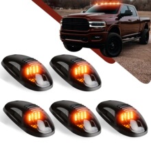 适用皮卡车顶鼠标灯Cab Marker Roof 9LED Light F150道奇RAM车灯