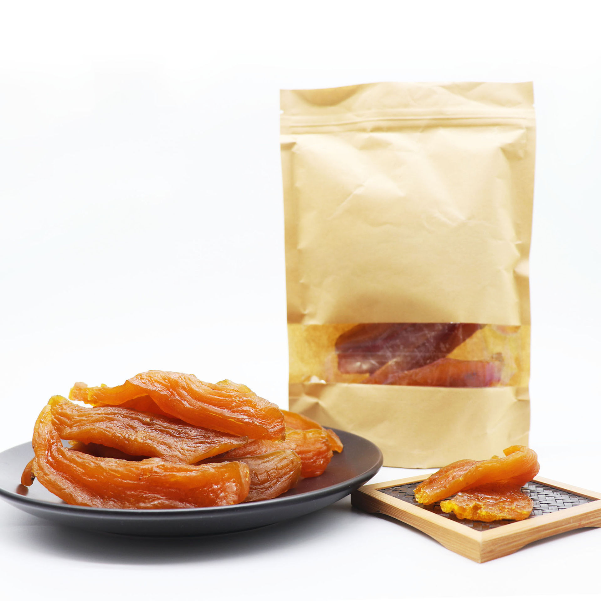 三蒸三晒倒蒸红薯干地瓜干番薯干厂家直销1斤装