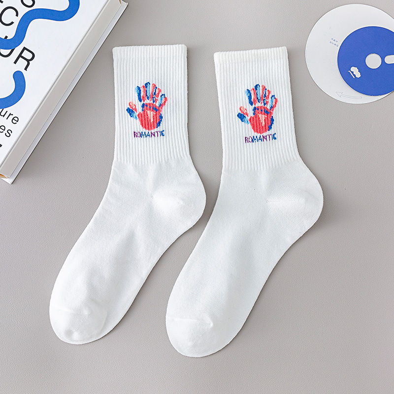 Couple Trendy Socks Ins Students Wholesale Basketball Socks Cross-Border Foreign Trade Sports Stockings Spring and Summer Women's Mid-Calf Socks