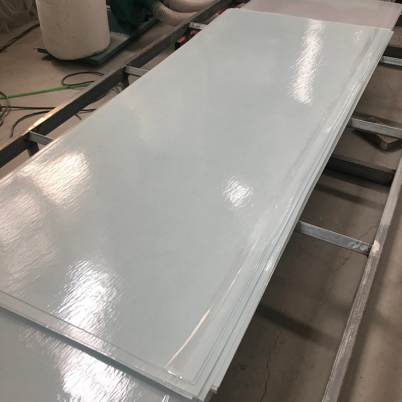 玻璃钢平板采光瓦温室厂房波浪型透光板frp树脂采光板玻璃纤维板