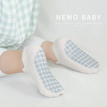 2022宝宝地板袜夏季薄款卡通新生婴儿船袜防滑儿童棉袜早教学步袜