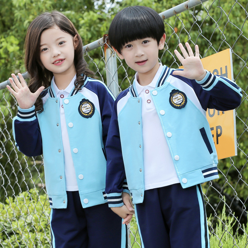 幼儿园园服春秋装英伦风校服套装小学生班服春秋季学生运动会服装