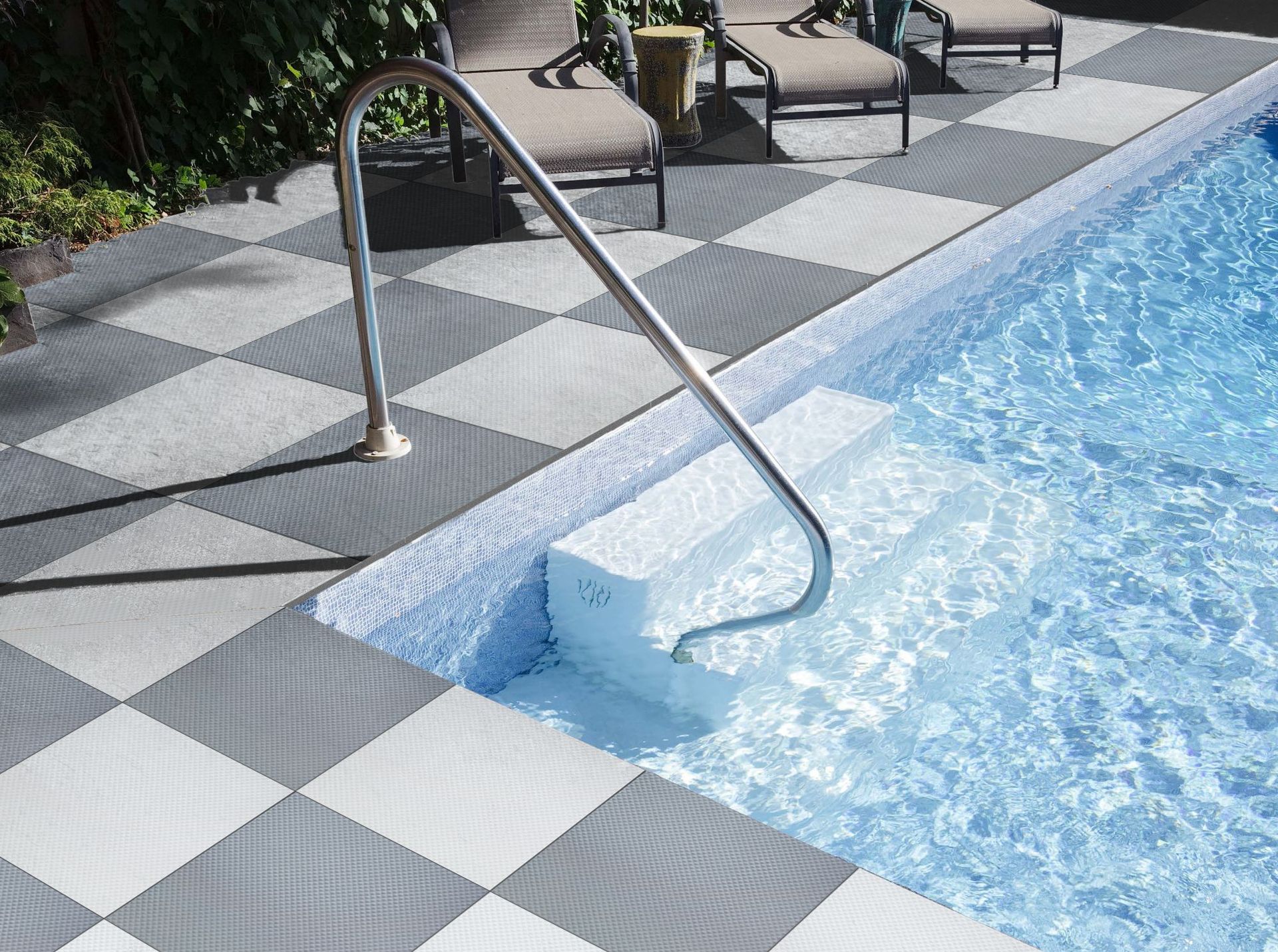 佛山现货244纯色地砖泳池岸边防滑砖泳池走道瓷砖