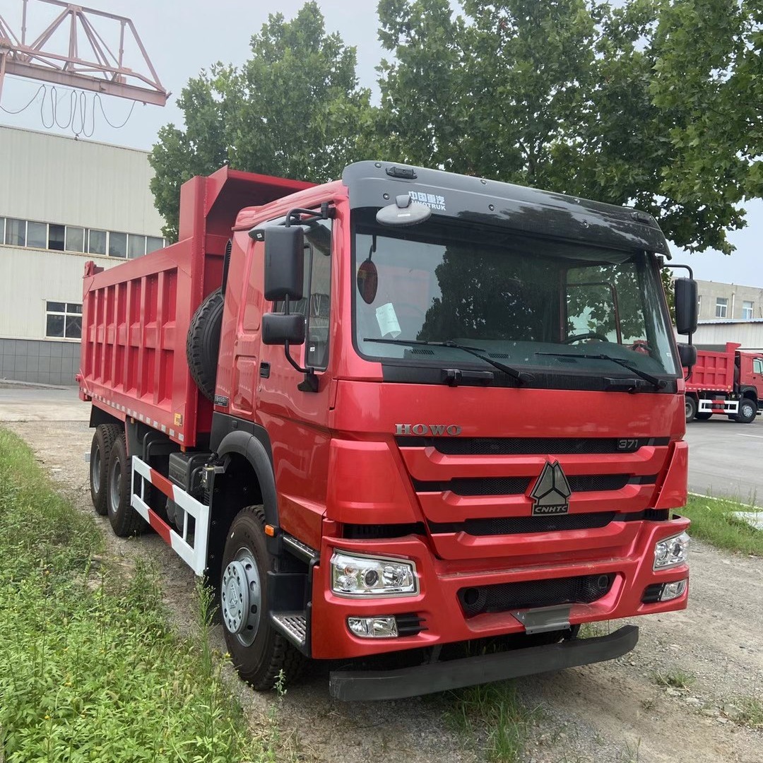 重汽豪沃自卸车371马力国二后八轮出口自卸车-阿里巴巴