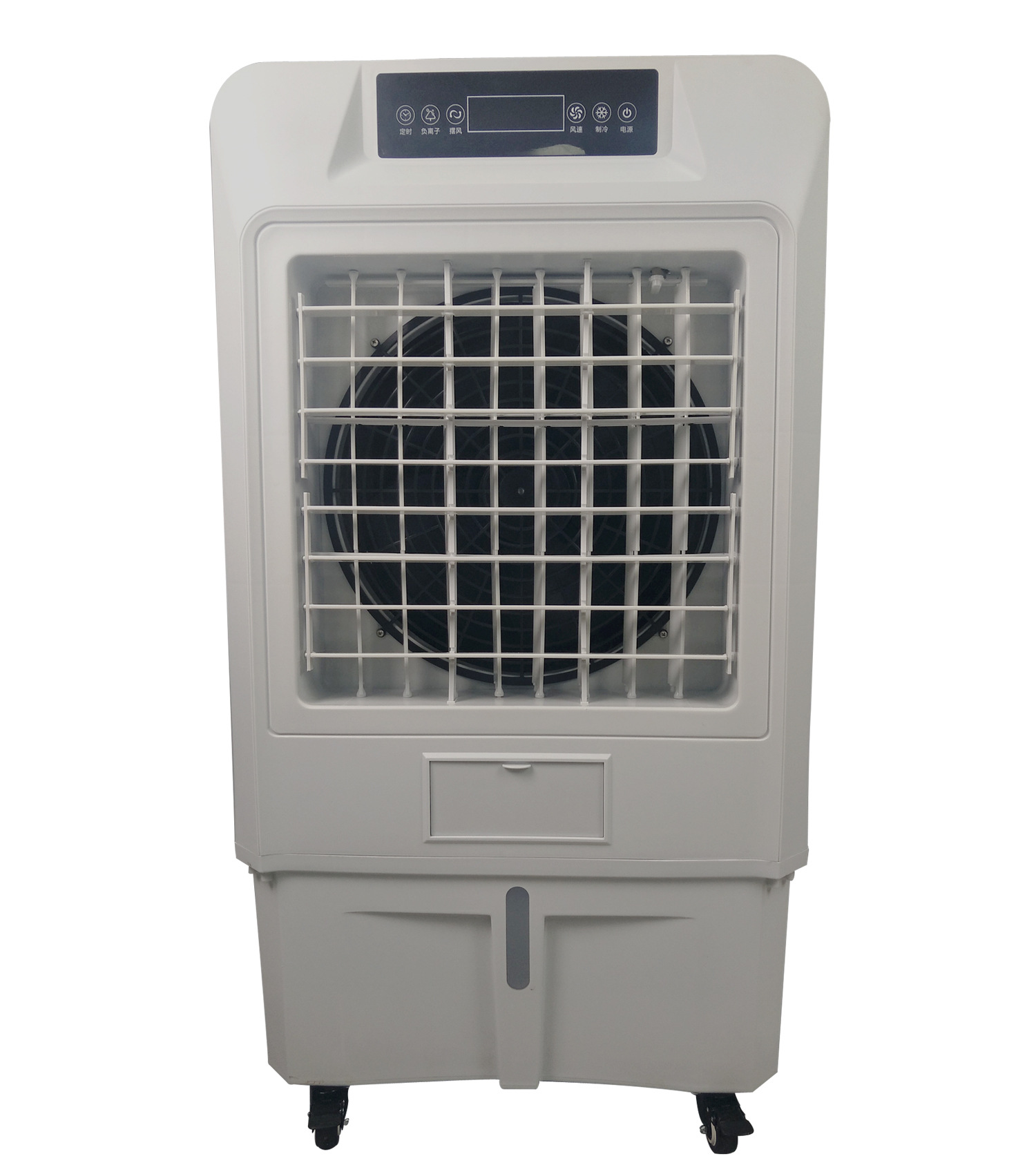 轴向移动120l水箱 小型移动冷风机静音智能家用冷风扇水冷空调oem