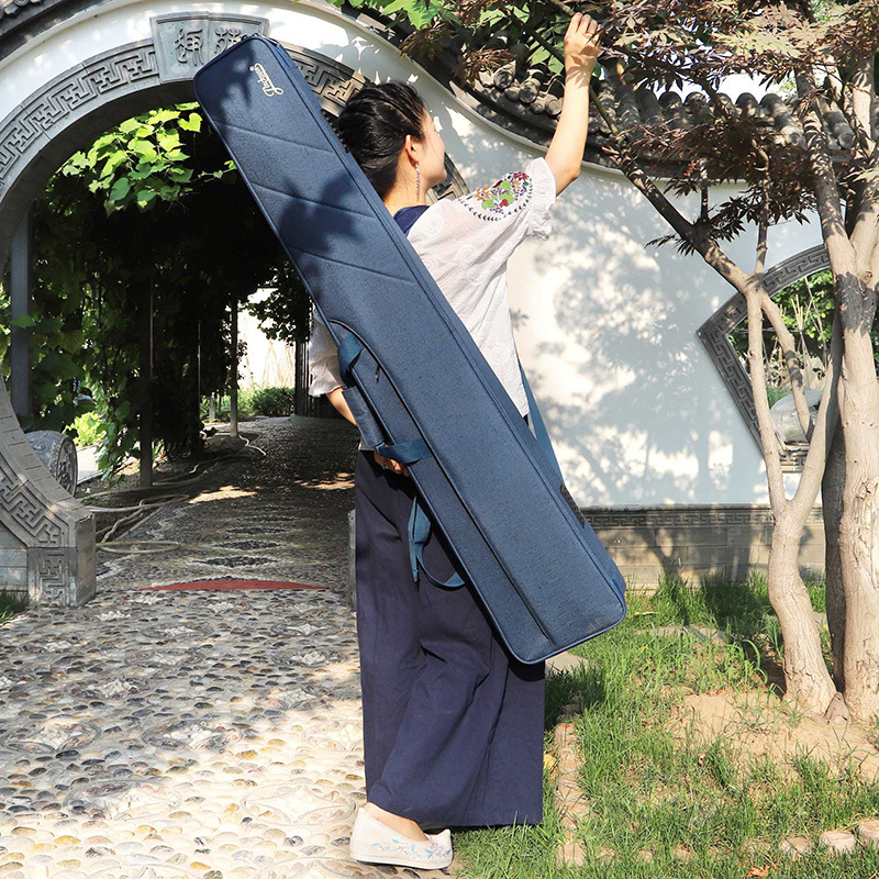 金川古琴包加厚双背古琴琴衣牛津布便携七弦琴包袋套批发厂家2130
