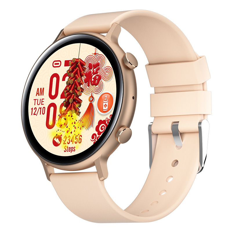 gw33pro女款性蓝牙通话音乐离线支付血氧心电ip68电智能手表