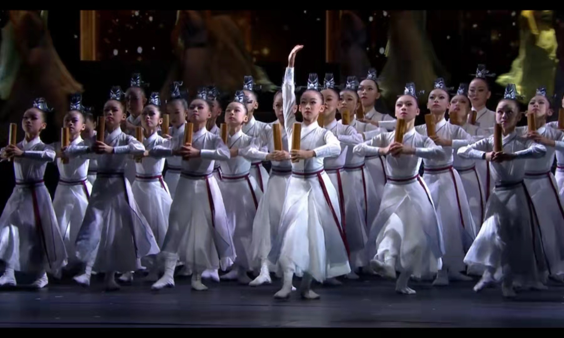 儿童中国梦少年壮志行舞蹈演出服小学生弟子规国学表演服古典汉服