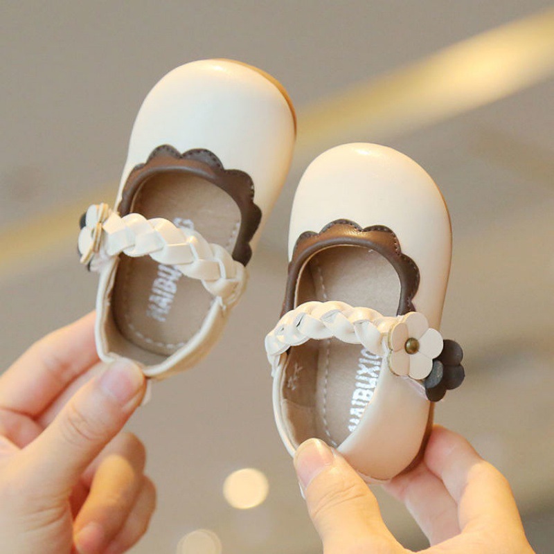 女童公主鞋2024春季新款儿童小皮鞋小女孩软底公主单鞋小宝宝鞋子