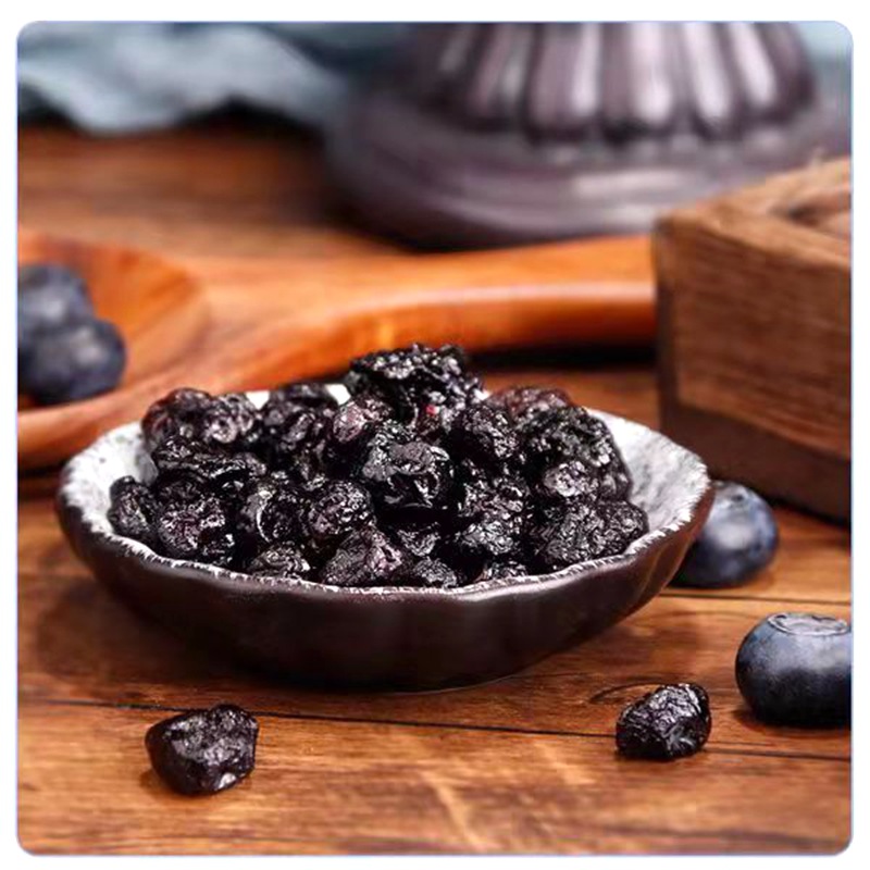蓝莓果干蓝莓干根河林海源野生蓝莓果果酱果脯独立包装零食
