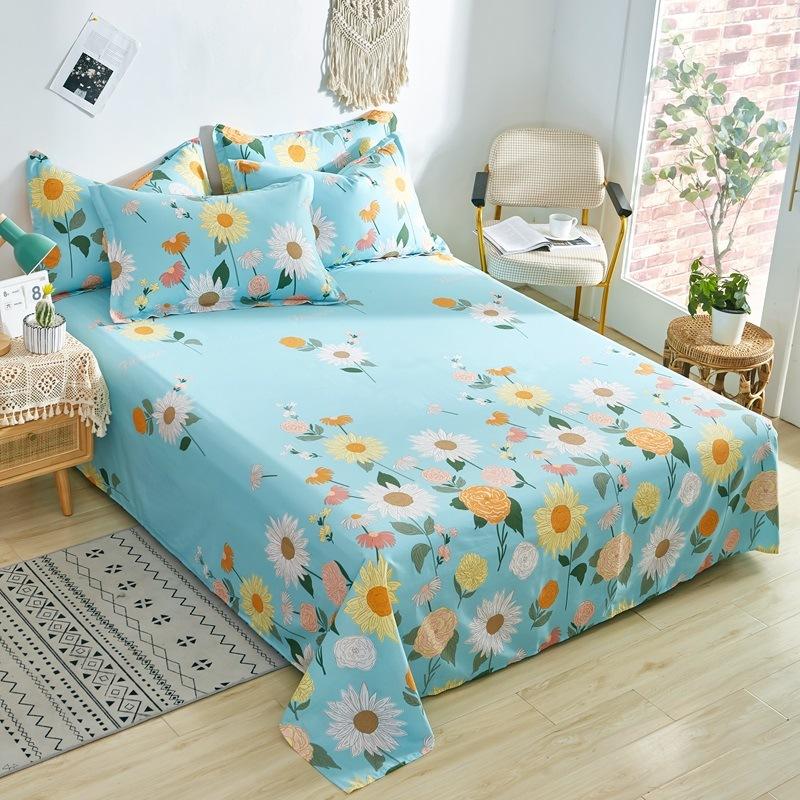 【定制】全棉床单单品夏季纯棉被单单件单人宿舍双人家用床上用品