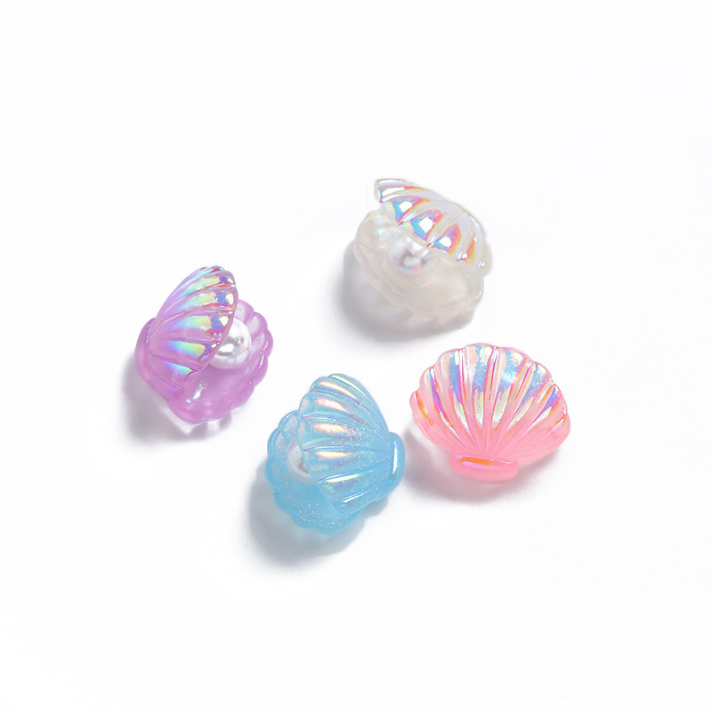 Artificial Pearl Shell Cream Glue Phone Case DIY Material Package Handmade Hair Accessories Resin Accessories