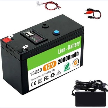 12v20000ah 3s6p 18650锂电池组适用于喷雾器 手推车 儿童电动车