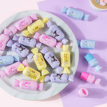 广博84151正版三丽鸥糖果造型多色橡皮擦创意趣味学生用便携橡皮