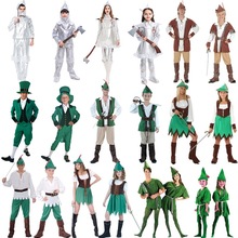 六一儿童节绿野仙踪 cosplay铁皮人猎人小飞侠爱尔兰精灵演出衣服