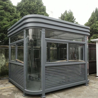 厂家供应岗亭成品 活动房定制移动钢结构岗亭保安室吸烟室值班室