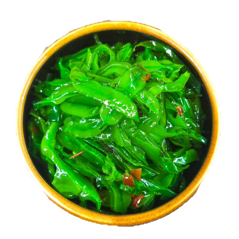 宣乐海白菜即食裙带菜净重8斤海带丝海藻沙拉下饭菜散装商用咸菜