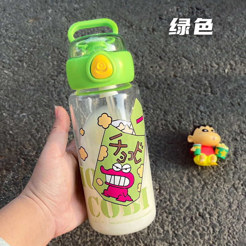 Crayon Xiaoxin Cartoon High Borosilicate Glasses Good-looking Large Capacity Gift Cup High Temperature Resistant Convenient Cup