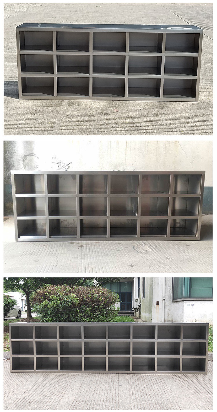 不锈钢鞋柜员工换鞋凳净化车间凳子单双面多层实验室食品厂换鞋柜