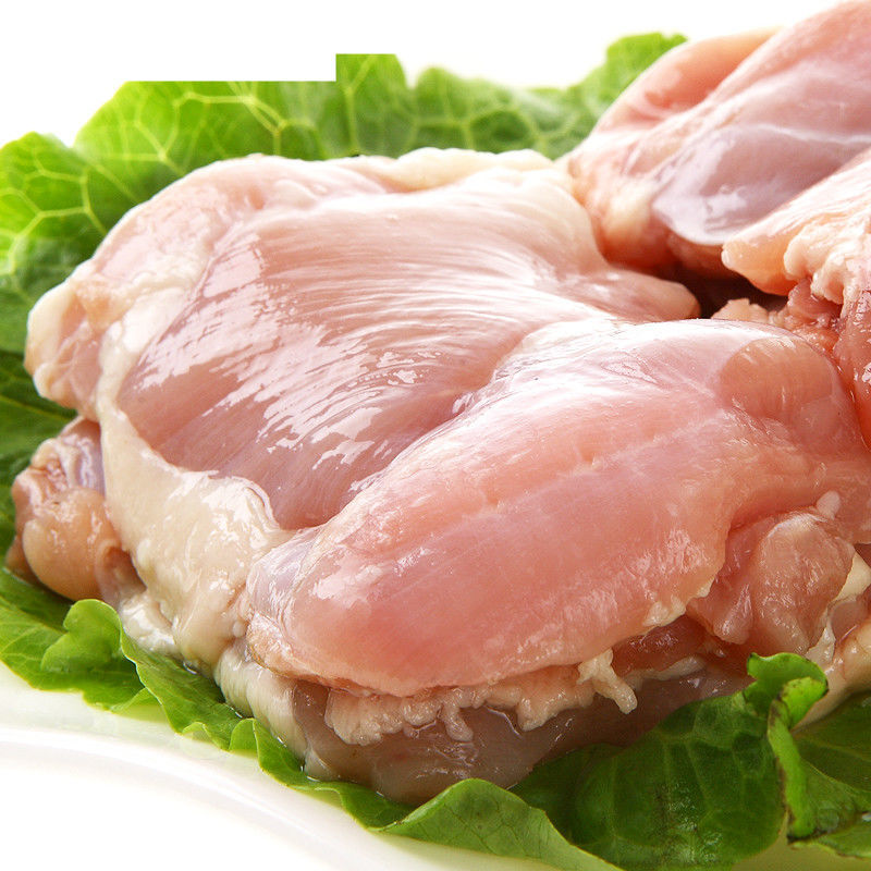鸡腿肉用去皮腿肉150片未腌制汉堡商用去骨无皮冷冻半成品多品牌