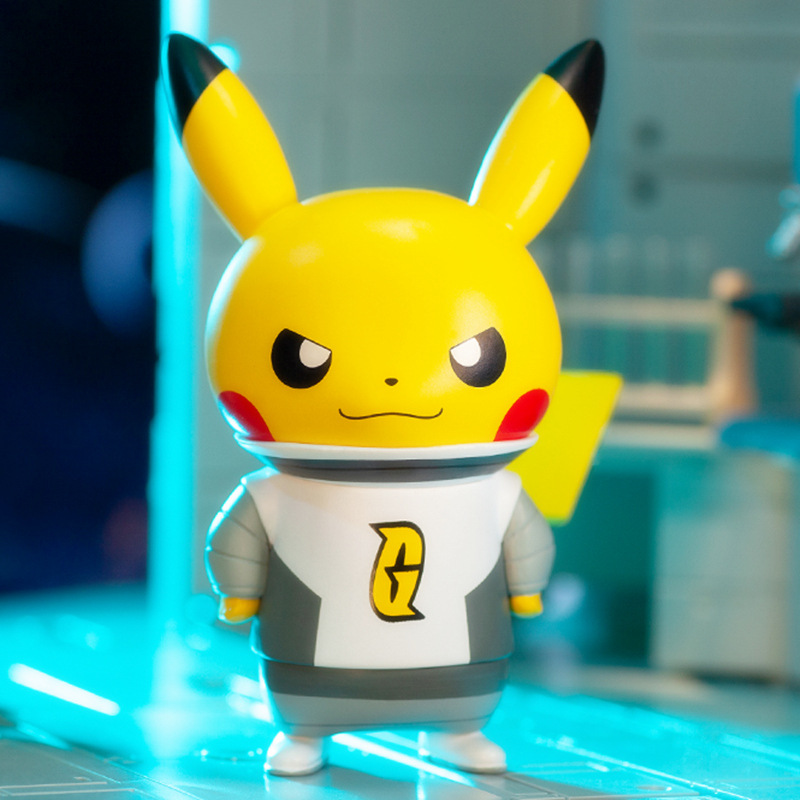 现货宝可梦联名盲盒女孩官方正品动漫周边潮玩精灵皮卡丘手办摆件