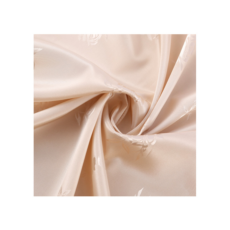Sample Custom Non-Elastic Polyester Jacquard Fabric Top Cheongsam Elegant Women's Clothing Cloth Skirt Lining Chinese Style