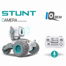 IQ0EM 2.4g对话视频车遥控摄像车越野攀爬特技车玩具跨境专利产品
