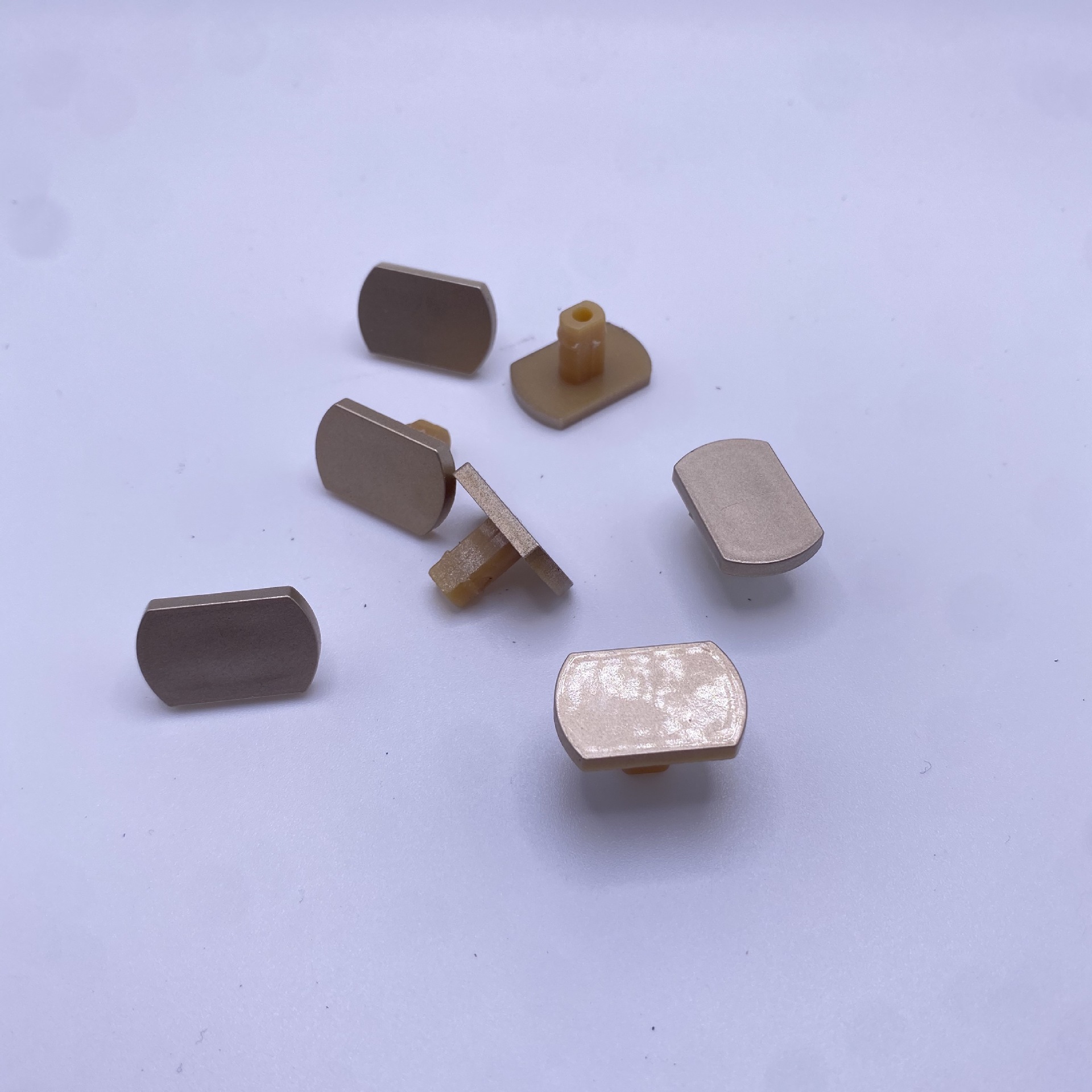 批发雨伞塑料配件伞柄五折伞手动伞头手把 配套帽花 扁五折伞柄