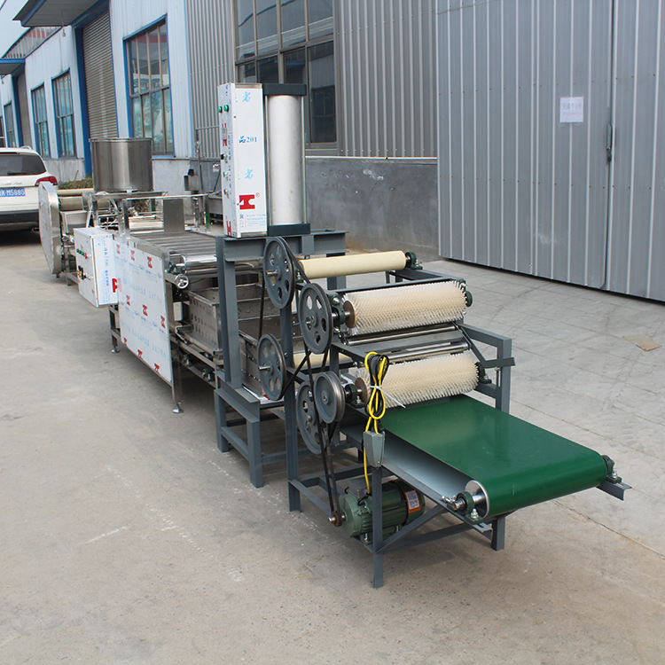 全套自动豆腐皮机 小型豆腐皮机设备厂家 不愁销路的加工厂