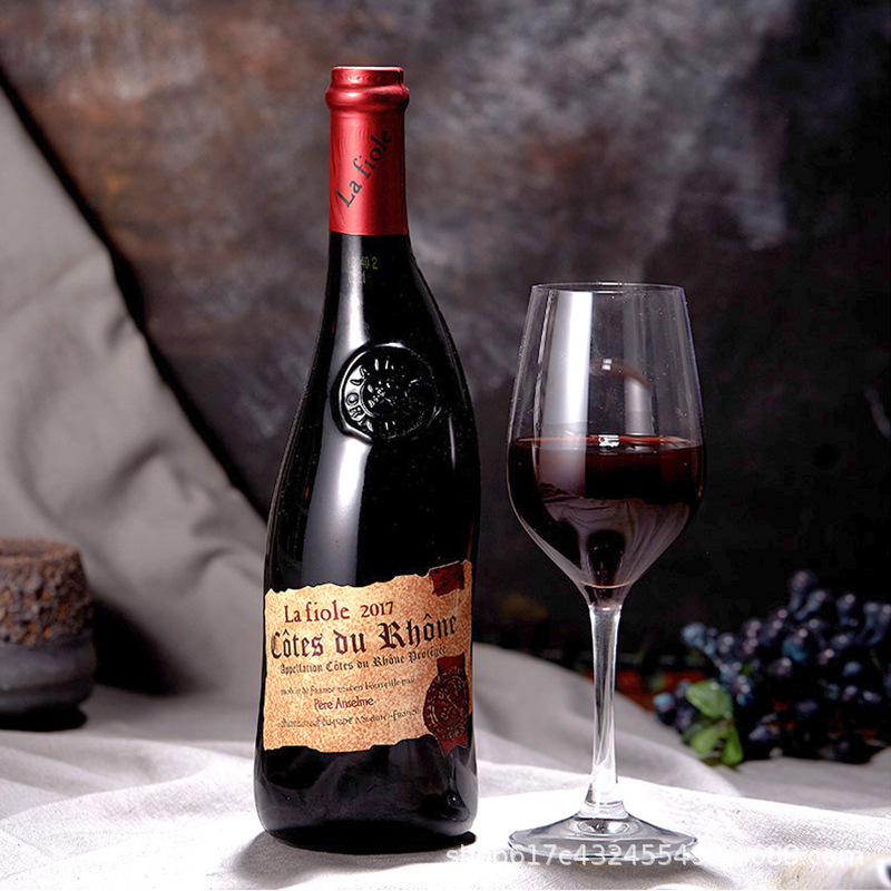 法国歪脖子干红葡萄酒 芙华隆河安赛伦 la fiole rhone