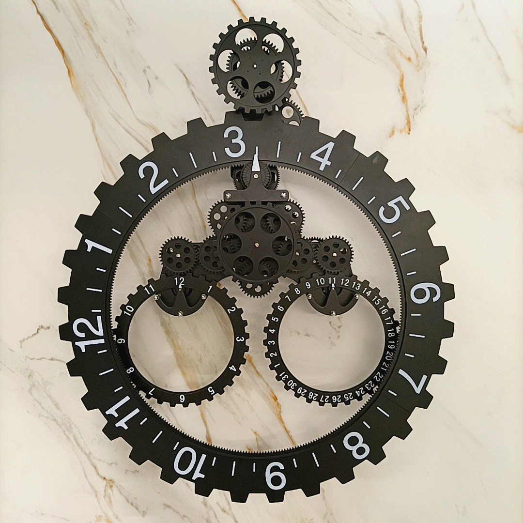 三角齿轮钟