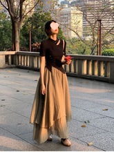 2024 新中式设计感国风套装女夏上衣高腰半身裙文