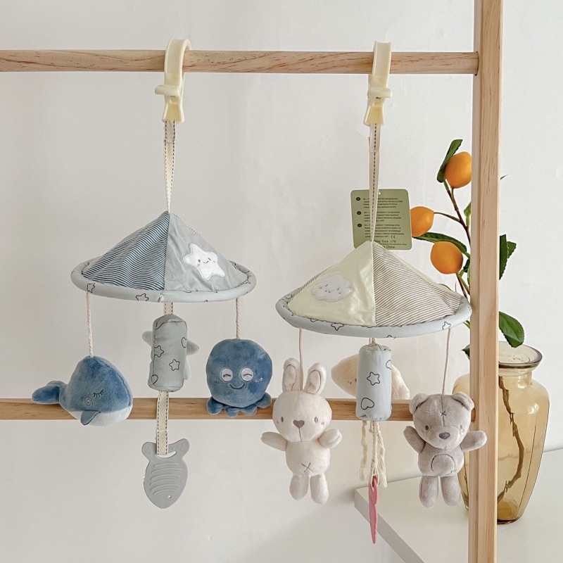 婴儿车挂件婴儿推车风铃儿床头摇铃玩具宝宝30到6个月1