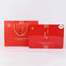 2024年万里江崂山绿茶茶叶礼盒装青岛特产200克红上品豌豆香