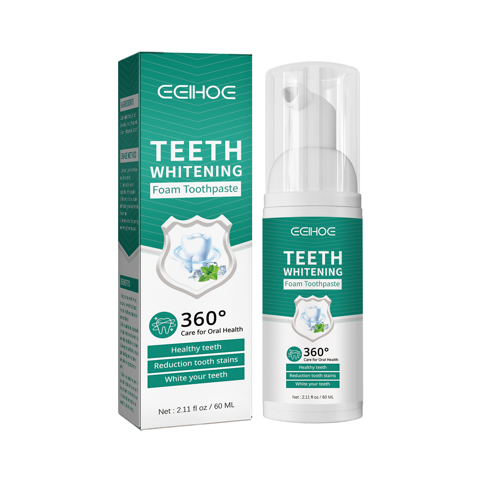 Eelhoe Tooth Cleaning Mousse Oral Care Toothpaste