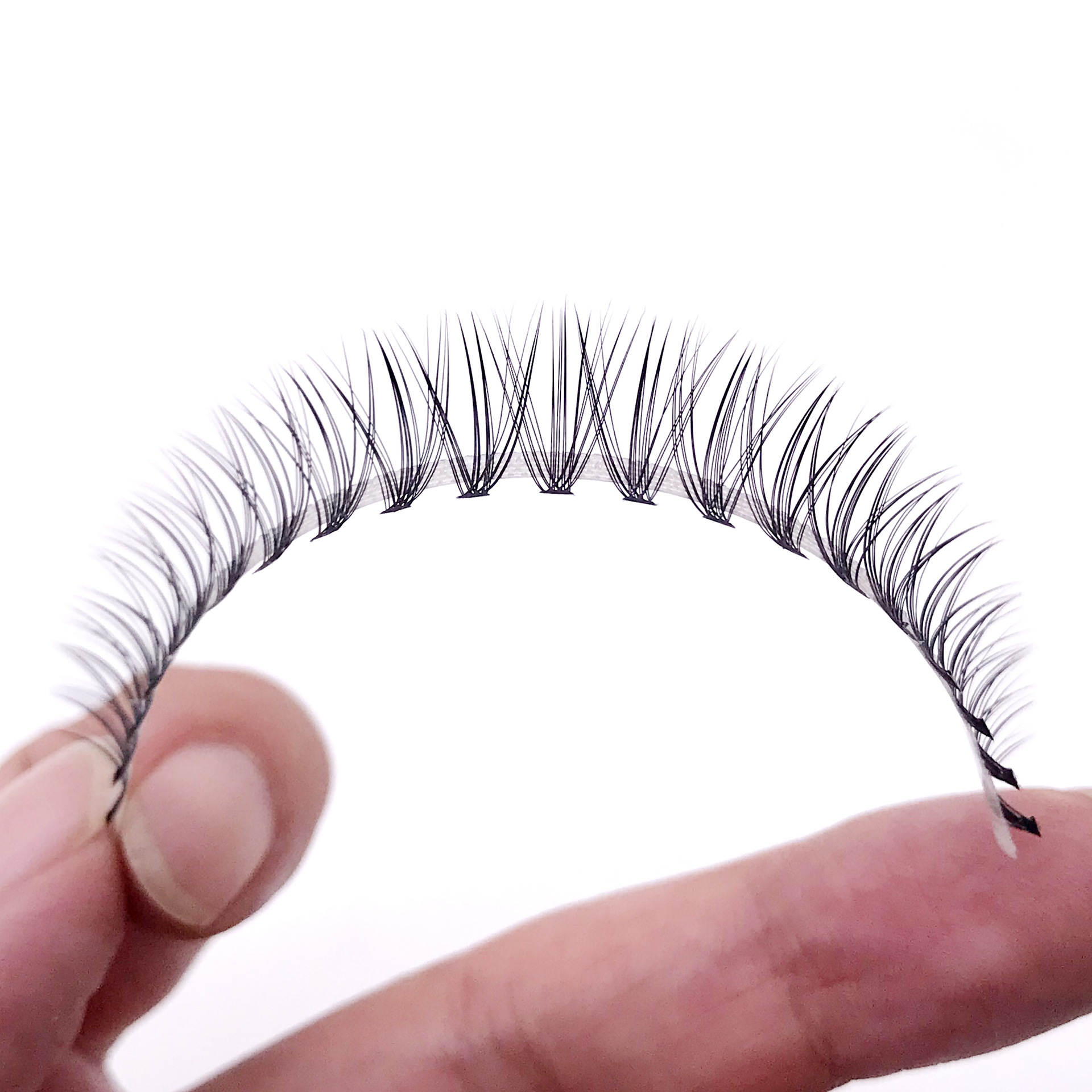 Cross-Border Hot Mixed 10 P20p Individual False Eyelash Grafting False Eyelashes Source Factory Wholesale 10P Individual False Eyelash 20P Individual False Eyelash