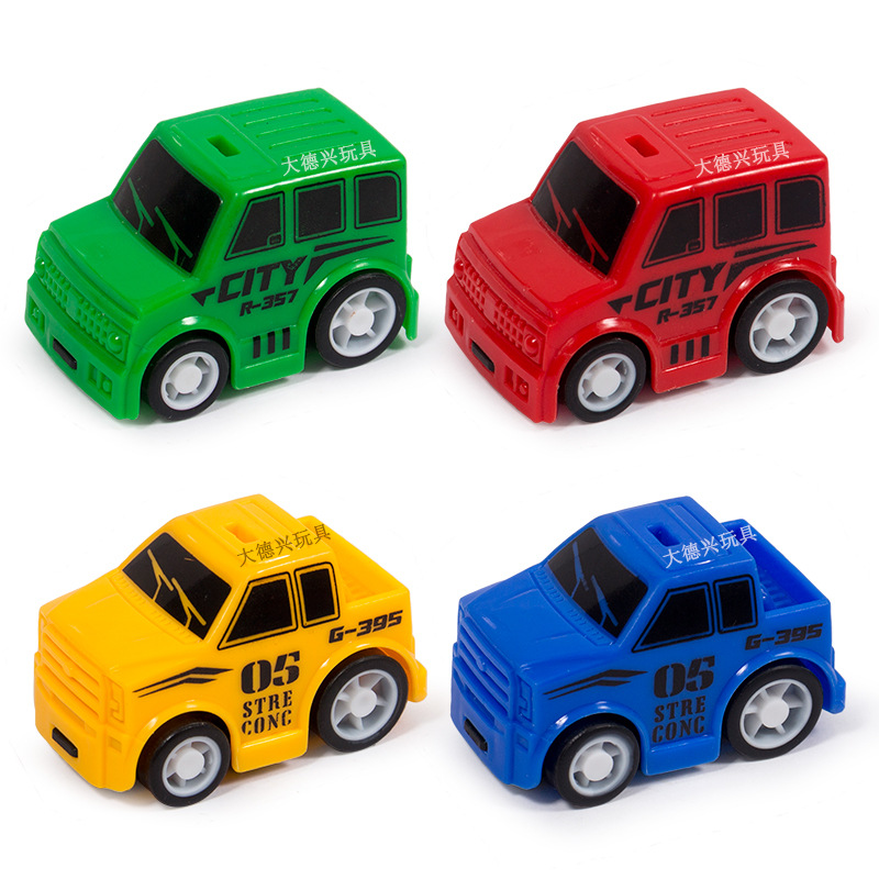 回力小汽车模型迷你回力车儿童玩具汽车男孩小车3岁